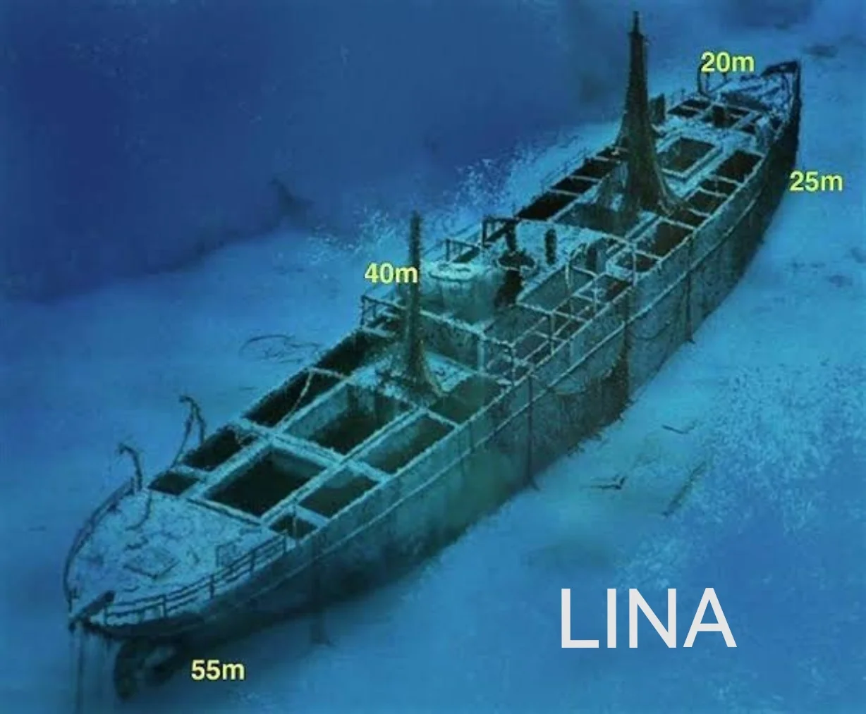 Shipwreck Lina